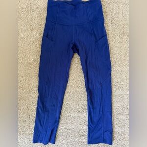 Lululemon fast and free cropped leggings